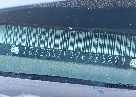 2007 Chevrolet Malibu Ls из США, поврежденный, VIN 1G1ZS57F97F283829